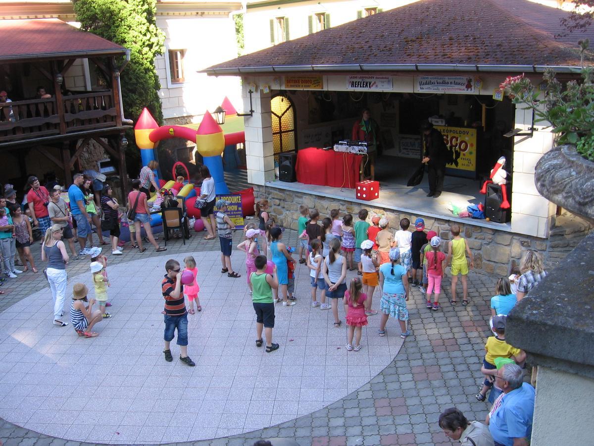 Lovecky Zamecek Buchlovice Buitenkant foto