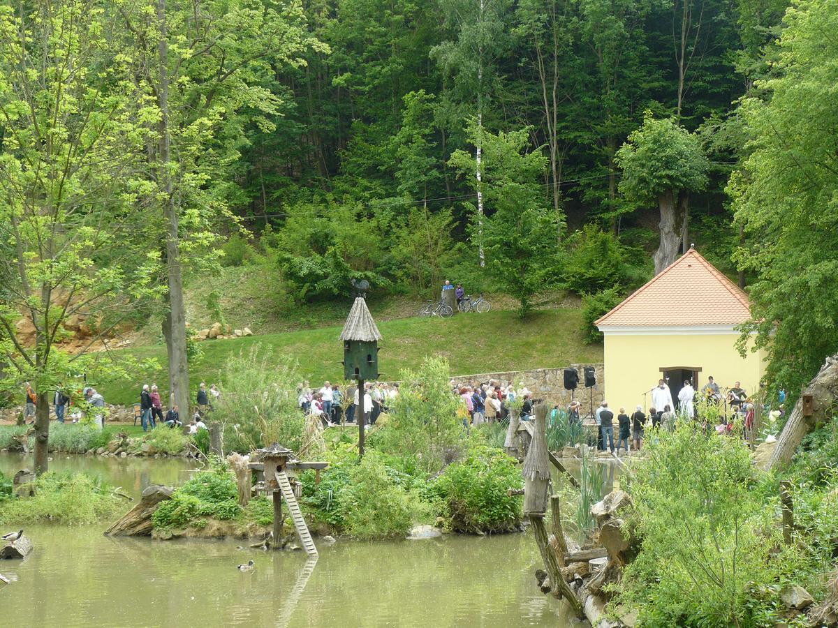 Lovecky Zamecek Buchlovice Buitenkant foto